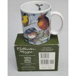 Vintage 1998 Lang and Wise Collector Mugs Feathered Friends 90's Mug SBB#10